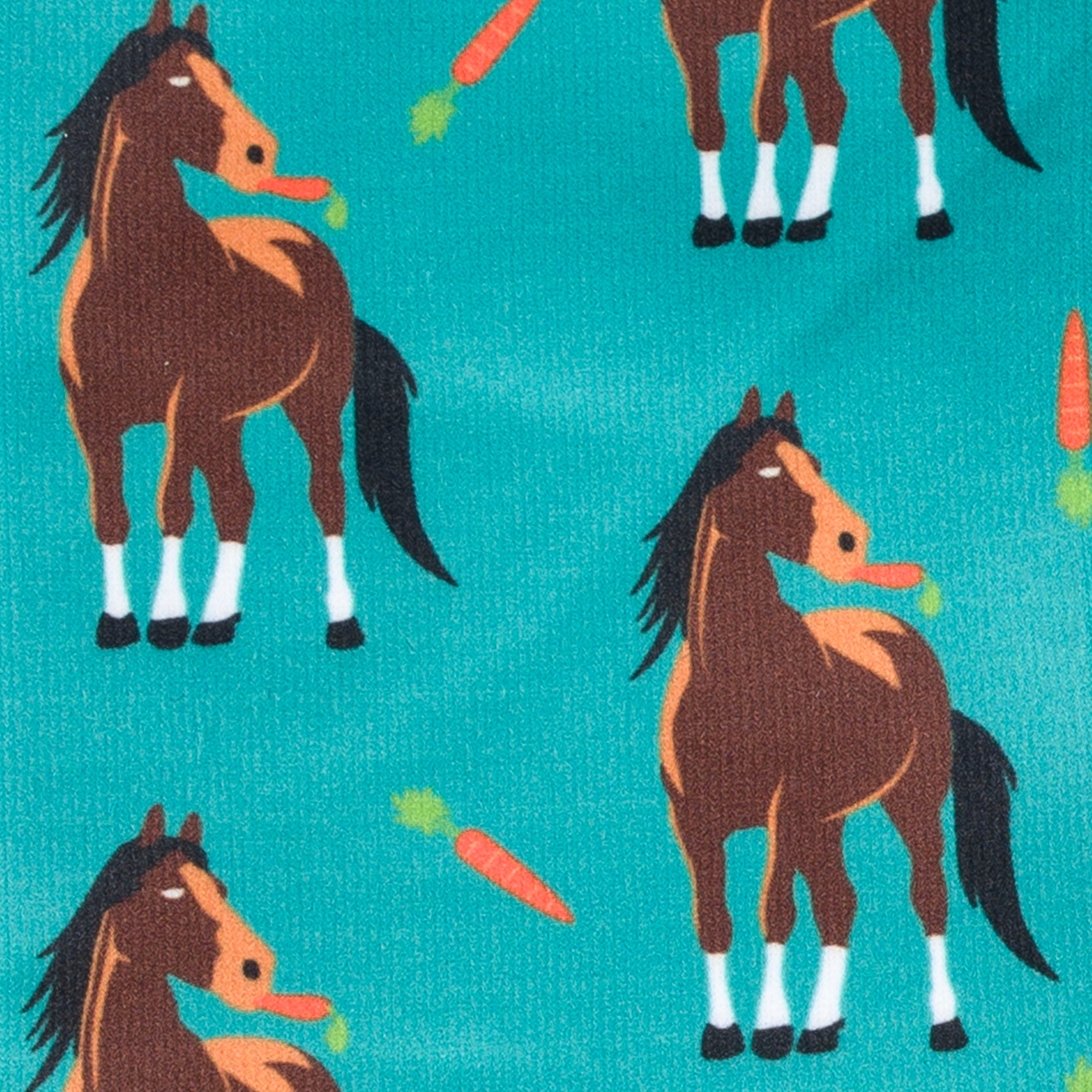 Centaur Ranch® Adult Boot Sock - Horse Carrots