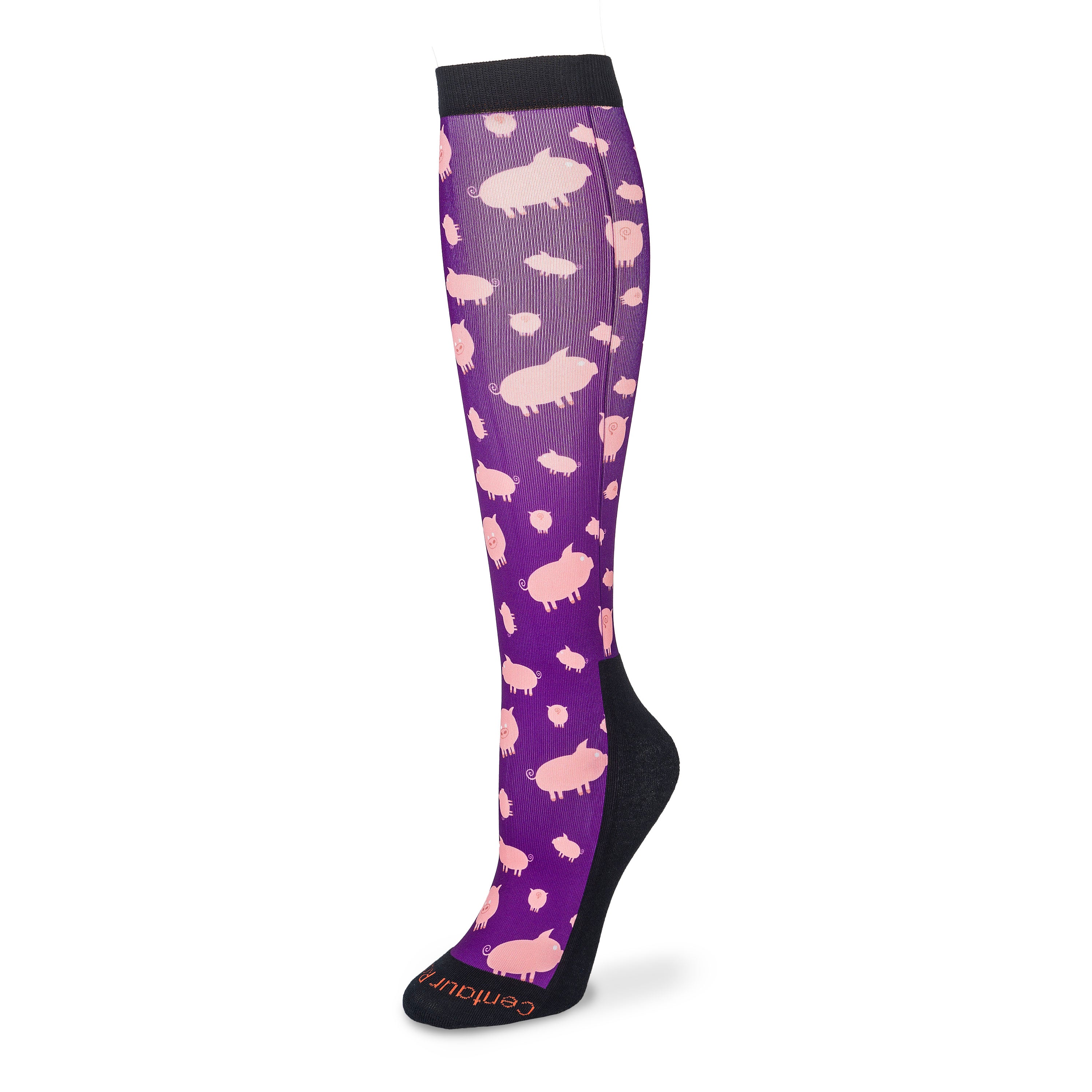 Centaur Ranch® Adult Boot Sock - Pigs