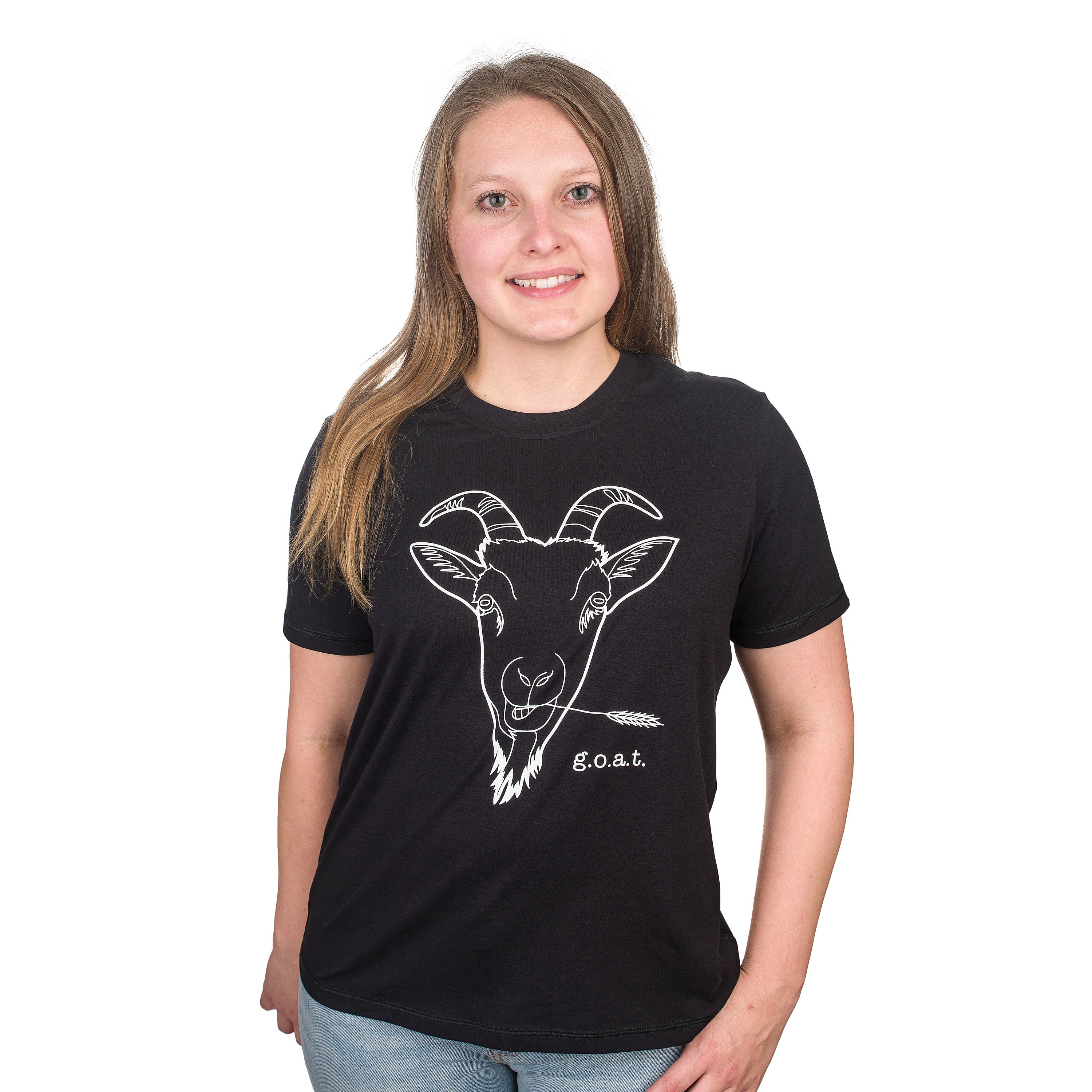 Centaur Ranch® Farm™ Ladies T-Shirt - G.O.A.T